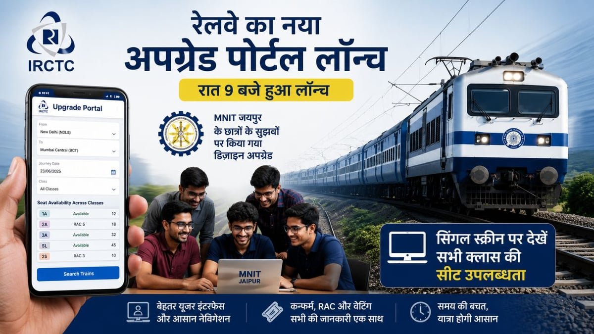 IRCTC की नई वेबसाइट का बीटा वर्जन लाइव: बिना कैप्चा और पॉप-अप के फटाफट बुक होंगे ट्रेन टिकट