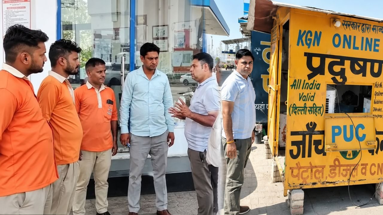 गुरुग्राम में बिना PUC वाहनों पर बड़ा एक्शन