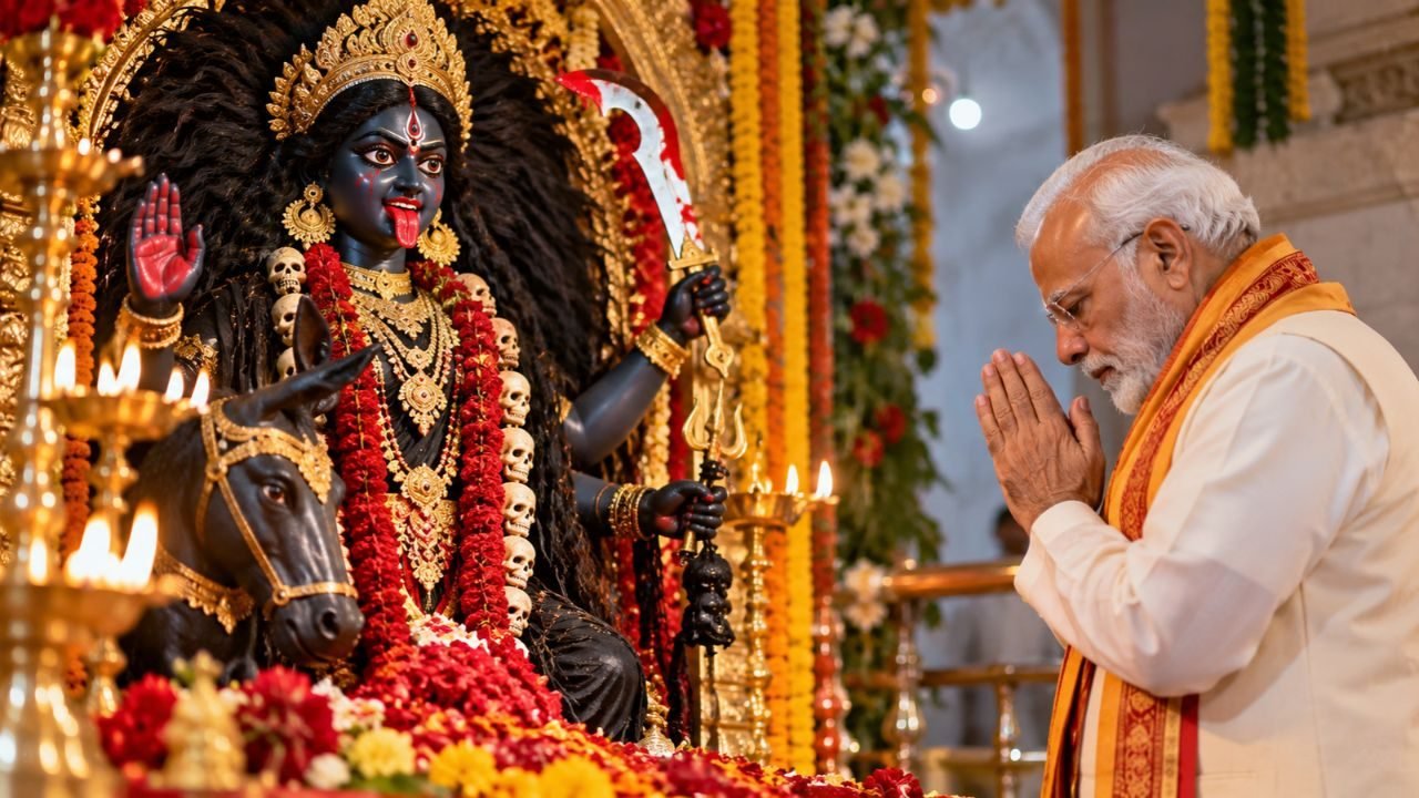 मां कालरात्रि की पूजा पर पीएम मोदी का विशेष संदेश
