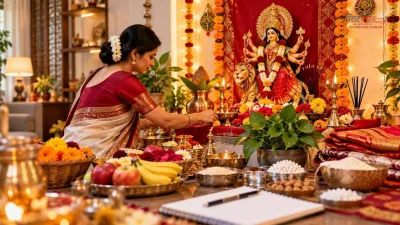 नवरात्रि से पहले घर, व्रत और पूजा की तैयारी कैसे करें? महिलाओं के लिए पूरी चेकलिस्ट