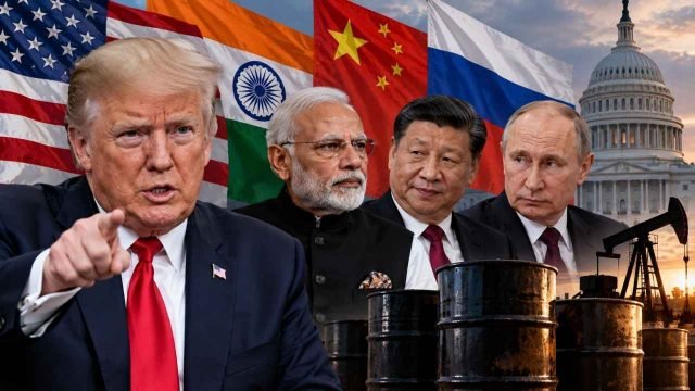 रूस पर नए प्रतिबंधों से ट्रंप ने क्यों दी छूट? भारत-चीन को मिली बड़ी राहत पर अमेरिका में मचा सियासी घमासान