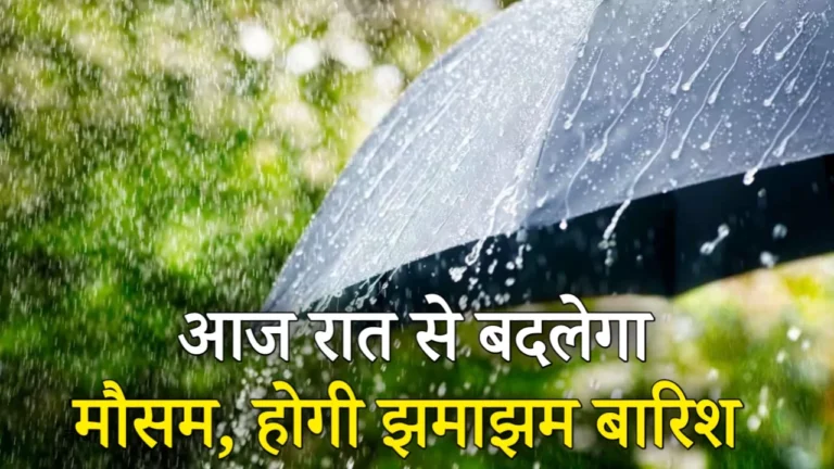 हरियाणा में आज रात से बदलेगा मौसम, 15 अगस्त तक झमाझम बारिश के आसार हरियाणा में आज रात से बदलेगा मौसम, 15 अगस्त तक झमाझम बारिश के आसार