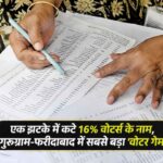 Haryana Voter List: हरियाणा में मतदाता सूची की महासफाई! एक झटके में कटे 16% वोटर्स के नाम, गुरुग्राम-फरीदाबाद में सबसे बड़ा वोटर गेम Haryana Voter List: हरियाणा में मतदाता सूची की महासफाई! एक झटके में कटे 16% वोटर्स के नाम, गुरुग्राम-फरीदाबाद में सबसे बड़ा वोटर गेम